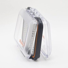 Fly Boxes for Fly Fishing Two-Sided Fly Fishing Box with Transparent Lid