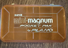 Plano Pocket Pak Mini Magnum 3213 Fishing Tackle Box Double Sided