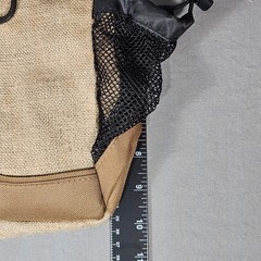 New Flambeau Flax Creel Fishing Bag W/Shoulder Strap Waterproof Liner 15” Wide