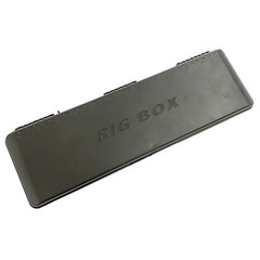 Cable Box for Secure Storage of Fishing Rigs Dark Army Green Color (34 5cm)