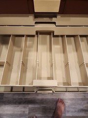 Plano Model 758 Large Tackle Box Storage Fishing 4-drawer Deep top USA Clean