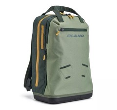 Plano Green Fishing Backpack Bag, Polyester/Plastic Material, Pack Style
