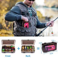 FONMANG 153Pcs Fishing Lures Tackle Box Kit – 0, F4-153pcs Lure