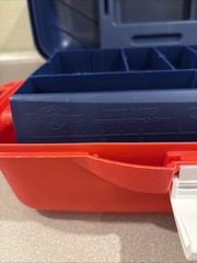 Flambeau “Eagle Claw” Classic 1-Tray Tackle Box Red And Blue