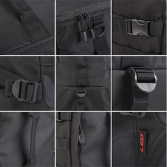 Fishing Backpack, 2 Fishing Rod Holders Fishing Tackle Backpack without 4 Tackle