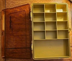 Vintage Plano Magnum Double Sided Fishing Tackle Box Magnum By Plano Model 1126
