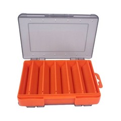Multi Compartment Visible Case Double Side Fishing Lures Baits Hook Container
