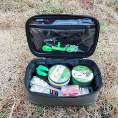 PVC Oxford Fishing Gear Bag – Multi-Compartment Storage for Reels, Lures & Tackl