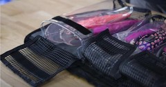 Lure Roll Large – Waterproof 10-Pocket Fish Lure Bag