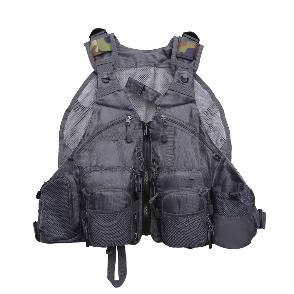 Fly Fishing Vest Pack Adjustable For Men And Women Outdoor Tackle Gear