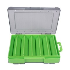 Multi Compartment Visible Case Double Side Fishing Lures Baits Hook Container