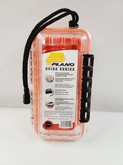 Plano Guide Series 1450 Water Poof Dry Tackle Storage Box Orange 9″x4″x3″