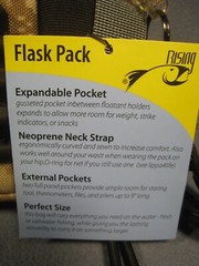 New Rising Fishing Dry Tackle Bag Flask Pack