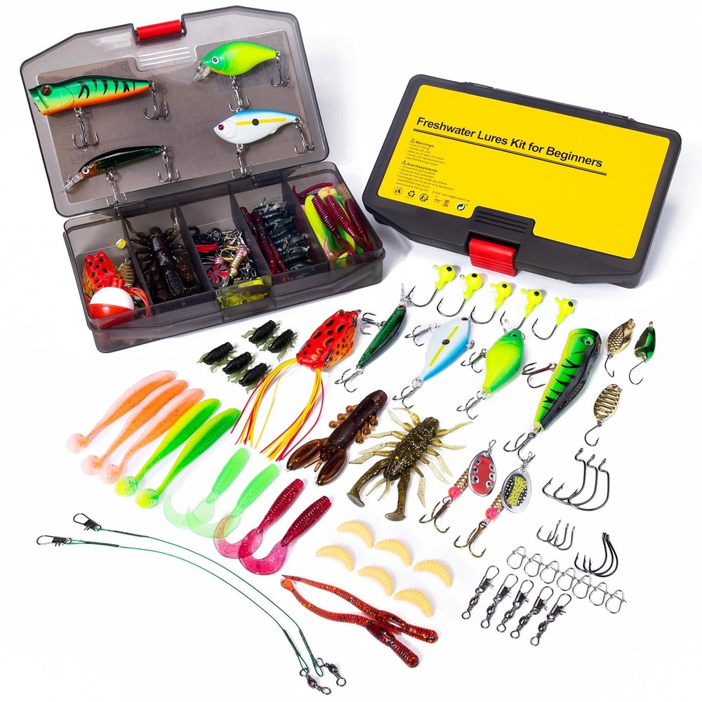GOTOUR Fishing A-128 pcs Lures kit, Standard kit