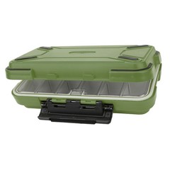 ABS Waterproof Fishing Tackle Box Bait Lure Hooks Storage Case Organizer Con DSO