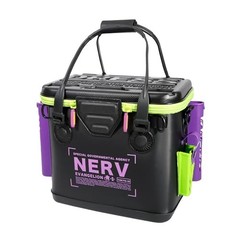 Evangelion x DRESS Bakkan Mini 17L Fishing Tackle Bag Rod Holder EVA New