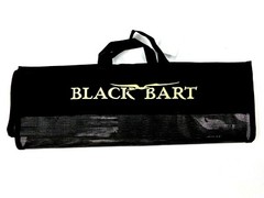 Black Bart 6-Pocket Rollup Lure Bag – LARGE 20″ x 8″ – BLACK – Lure Storage Bag