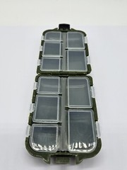 10 Grid Hook Box Storage Box Fishing Accessories for Hooks 3.25″ X 2.25″ RAA