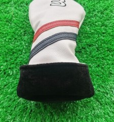 Golf Headcovers Woodcovers Driver Fairway Wood Hybrid 1,3,5,U 4Type Set White