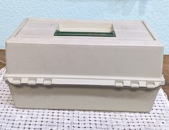 Vintage Rebel Model 530 Tackle Box 3 Fold Out Tray Snap Close 12-1/2 x 6 x 7