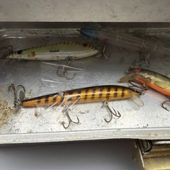 Vintage UMCO 102A Aluminum Tackle Box Full of Fishing Tackle