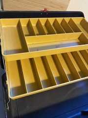 Vintage Sears Roebuck Ted Williams 2 Tray Tackle Box Model 34415