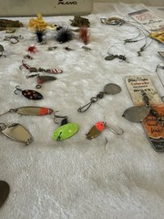 Vintage Plano Tackle Box FULL Of Vintage Lures Tackle New and Used 300+ items