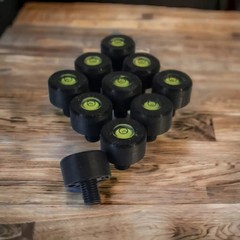 4 X Matrix Spirit Level Insert For 25MM STEEL THREADED