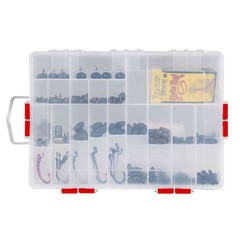 Plano Rustrictor Terminal Stowaway Portable Tool Box With 26 Compartments Red