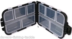 SMALL: FLIP TOP TACKLE BOX FOR CARP FISHING HOOKS SAFETY LEAD CLIPS RIG BEADS