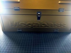 Megabass Ito Engineering Asylum Gold Aluminum Tackle Box Japan Limited