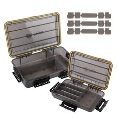Fishing Tackle Box, Waterproof Tray for Jigs Lures, Thicker Floating Tackle U…