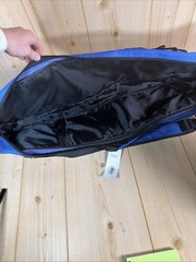 Glacier Bay Ice Fishing Storage Carrying Case Multi Pocket Hi Tech System 34”