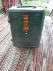 rebel excalibor 450 tackle box with contents