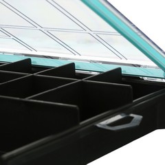 Evolution Outdoor Ballistix Terminal Tray, Black clear, 3700 sz tackle : BLXTERM