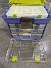 Massive Plano Tackle box Full Of Soft Plastic Fishing Lures Zoom Powerbait