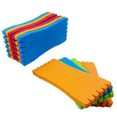 M MCTION Fishing Leader Line Hook Holder Organizer Foam Board Medium, Mixed
