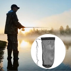 1Pcs Fishing Bag Collapsible Fish Collection Bag Portable Nylon Fishing Net