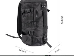 RESTCLOUD Fishing Tackle Backpack – Portable Tackle Storage Bag, Tactical Design
