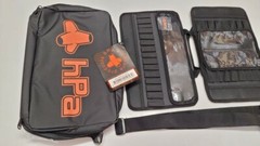 HPA Jig King Saltwater Lure Storage Bag BLACK (2 jig insert cards, 14″x10″x4.5″)