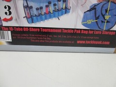 Tackle Pak 10 Tube Off-Shore Tackle Pak Bag for Lure Storage