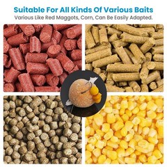 Fishing Bait PVA Mesh Refill Spool With Foldable Scissors Fishing Tackle Ba GJYA