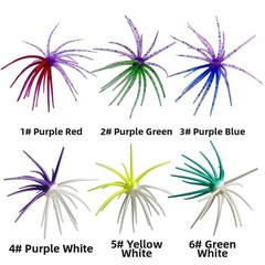 Realistic Sea Urchin Shape Soft Lure TPE Based for Slow Sinking Fishing