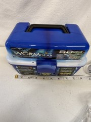 88pc South Bend Beginner Tackle Box Set Blue For Age 13+