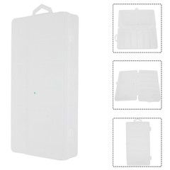 Bait Box PVC Plastic Transparent 17.5×9.5x3cm 1pc Accessory Box Bait Box