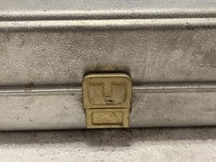 Vintage UMCO 175A Aluminum Tackle Box-3 Tier Tray Includes Contents