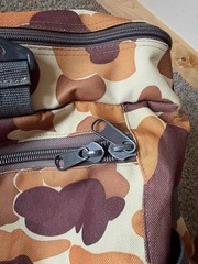 Hodgman Large Camo Fishing Hunting Duffel Gear Bag Multi Pocket