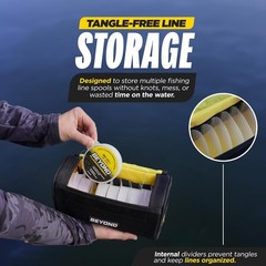Beyond Fishing Line Storage Bag – Tangle-Free Line Management Bag with Built-…