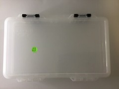 Plano Model 3707 Elite Tackle Organizer / Storage Box. Single Pocket. SKU. 0497