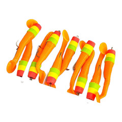 10pcs Artificial Fishing Lure 12.3x8x2.7cm PVC Tail for Pike For Perch